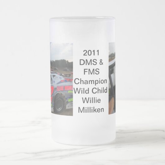 mattierte Tasse mit 3 Abschnitten (Mittel)