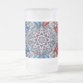 Mattierte Tasse mit französischer Farbgestaltung (Mittel)