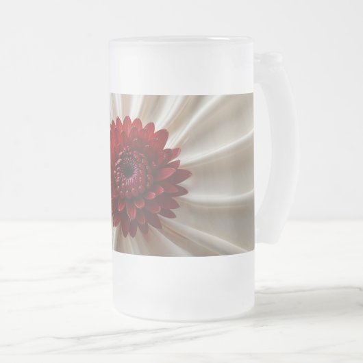 Mattierte Tasse mit japanischer Farbgestaltung (VorderseiteRechts)