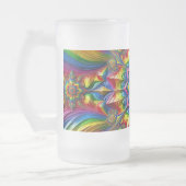 Mattierte Tasse mit LGBTQ-Farben (Links)