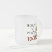 Mattierte Tasse mit lustigen Gärtnerzitaten (VorderseiteRechts)