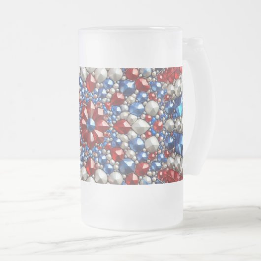 Mattierte Tasse mit niederländischer Farbgestaltun (VorderseiteRechts)