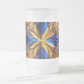 Mattierte Tasse mit schwedischer Farbgestaltung (Mittel)