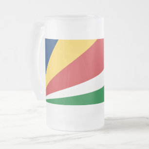 Mattierte Tasse mit Seychelles Colors