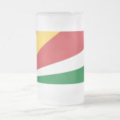 Mattierte Tasse mit Seychelles Colors (Mittel)