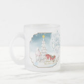 Mattierte Tasse Polar Bear und Sleigh (Links)