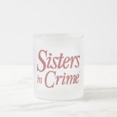 Mattierte Tasse - rot (Mittel)