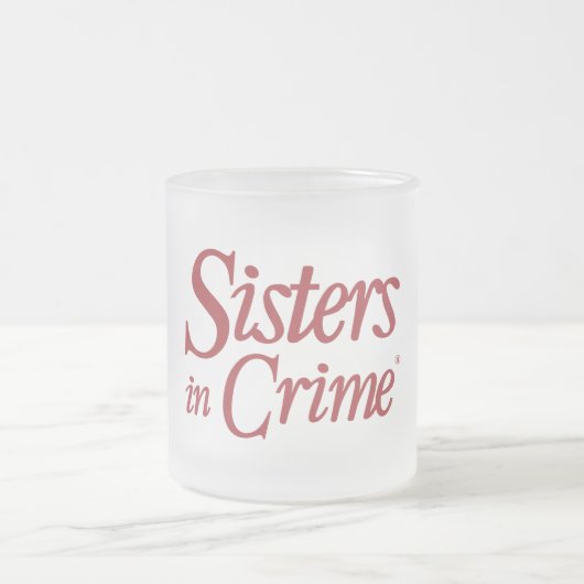 Mattierte Tasse - rot (Mittel)