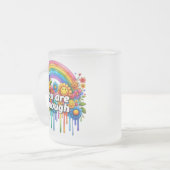 Mattierte Tasse - Sie sind genug (Vorderseite Links)