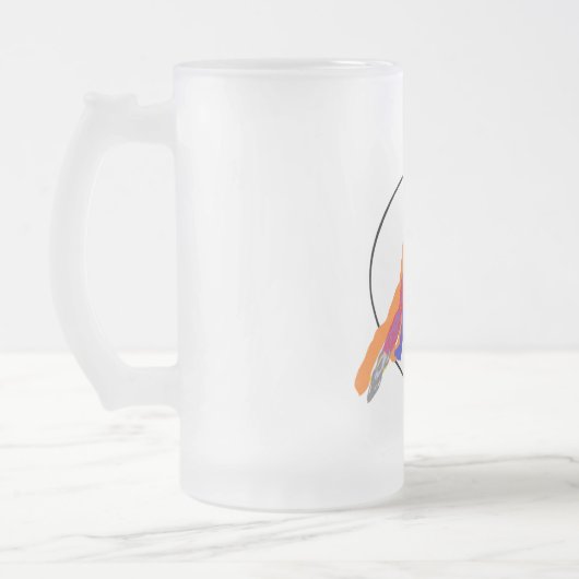 Mattierte Tasse: Sieg Mattglas Bierglas (Links)