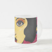 Mattierte Tasse SuZys (VorderseiteRechts)