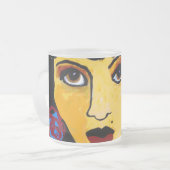 Mattierte Tasse SuZys (Vorderseite Links)