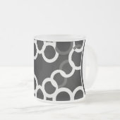 Mattierte Tasse/Unendlichkeit/Kaffee-Tasse Mattglastasse (VorderseiteRechts)