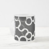 Mattierte Tasse/Unendlichkeit/Kaffee-Tasse Mattglastasse (Vorderseite Links)