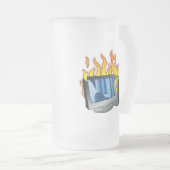 Mattierte Tasse von Computerfeuerungsanlagen (VorderseiteRechts)