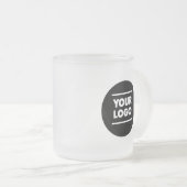 Mattierte Tasse von Logos (VorderseiteRechts)