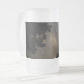 Mattierte Tasse von Milchstraßen (Vorderseite Links)