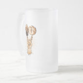 Mattierte Tasse von Rock und Roll (Vorderseite Links)
