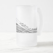 Mattierte Tasse von Schlafdrachen (VorderseiteRechts)