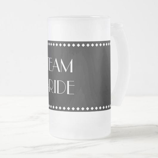 Mattierte Tasse von Team Bride (VorderseiteRechts)