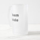 Mattierte Tasse von Team Bride (Vorderseite Links)
