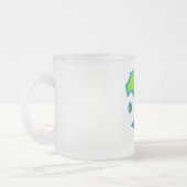 Mattierte Tassen-italienische Zahl Skaten Mattglastasse (Links)