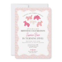 Mattierte Tierkochen Geburtstagsparty