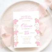 Mattierte Tierkochen sprinkeln Sofortdownload Einladung