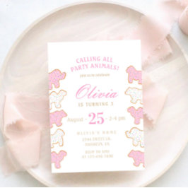 Mattierte Tierkochen sprinkeln Sofortdownload Einladung