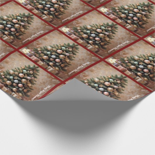 "Mattierte Träume" Geschenkpapier (Ecke)