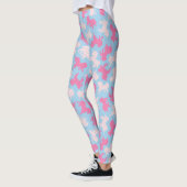 Mattierte Unicorn-Plätzchen auf blauen Leggings (Links)