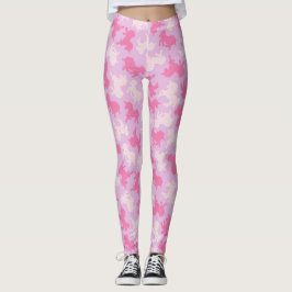 Mattierte Unicorn-Plätzchen auf lila Leggings