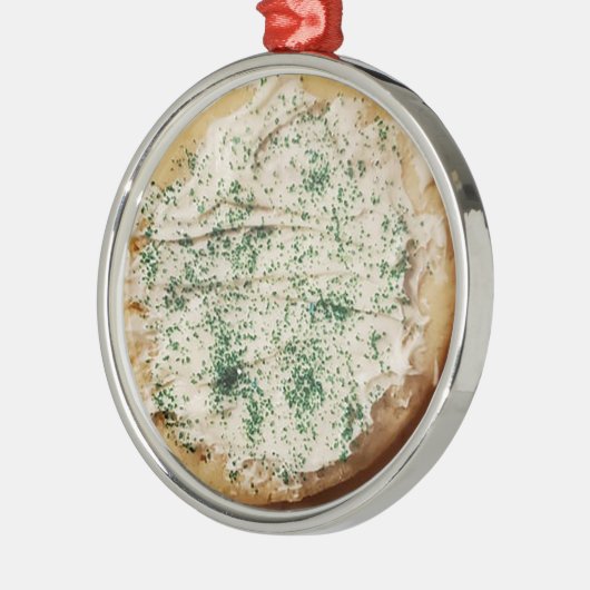 Mattierte Weihnachtszucker Kekse Süßigkeiten Sprin Ornament Aus Metall (Links)