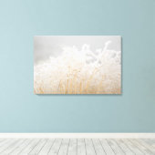Mattierte Wintergräser Leinwanddruck (Insitu (Holzboden))