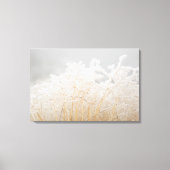 Mattierte Wintergräser Leinwanddruck (Vorderseite)