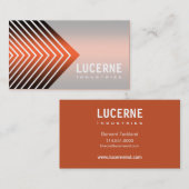 Mattierte Zickzack kundenspezifische Visitenkarte (Vorne/Hinten)