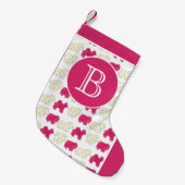 Mattierte Zirkus Tierkochteile Krümel Sprinklen Kleiner Weihnachtsstrumpf (Vorderansicht (hängend))