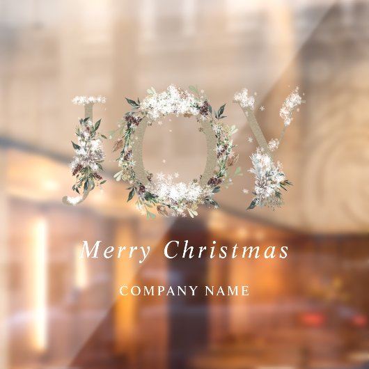 Mattierter botanischer Blumenurlaub Fensteraufkleber (Blatt 2)