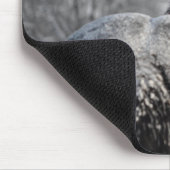 Mattierter friesischer Hintern Mousepad (Ecke)