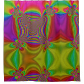 Mattierter Glass Flare Duschvorhang (Vorderseite)