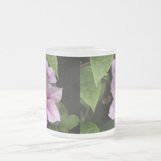 Mattierter Glass-Stil ( Clematis) Mattglastasse (Mittel)