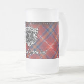 Mattierter GlasStein - ich bin ein roter Lichtie Mattglas Bierglas (VorderseiteRechts)