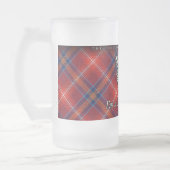 Mattierter GlasStein - ich bin ein roter Lichtie Mattglas Bierglas (Links)