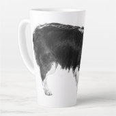 Mattierter leitender Ermittler Milchtasse (Linke Ecke)