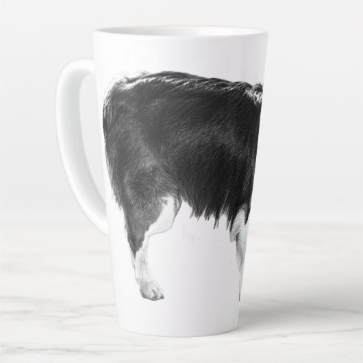 Mattierter leitender Ermittler Milchtasse (Linke Ecke)