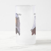 Mattierter Stein Mattglas Bierglas (Mittel)