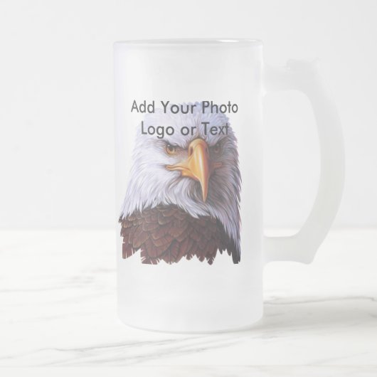 Mattierter Stein Mattglas Bierglas (Rechts)