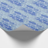 Mattierter Stern Geschenkpapier (Ecke)