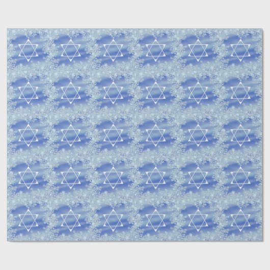 Mattierter Stern Geschenkpapier (Flach)