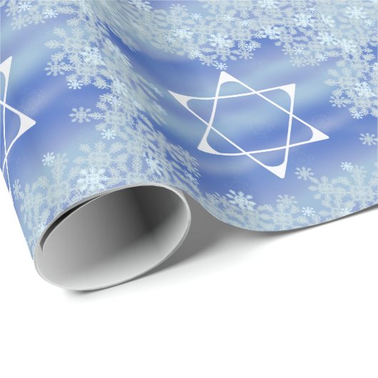 Mattierter Stern Geschenkpapier (Rolleneckpunkt)